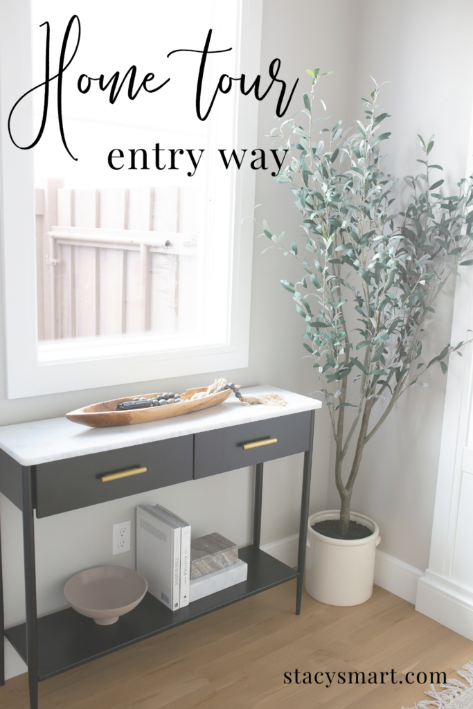 home tour - entry way