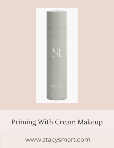 Priming With Cream Makeup